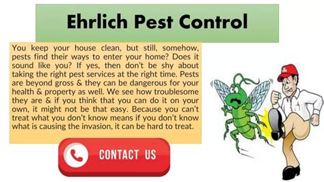 ehrlich pest removal